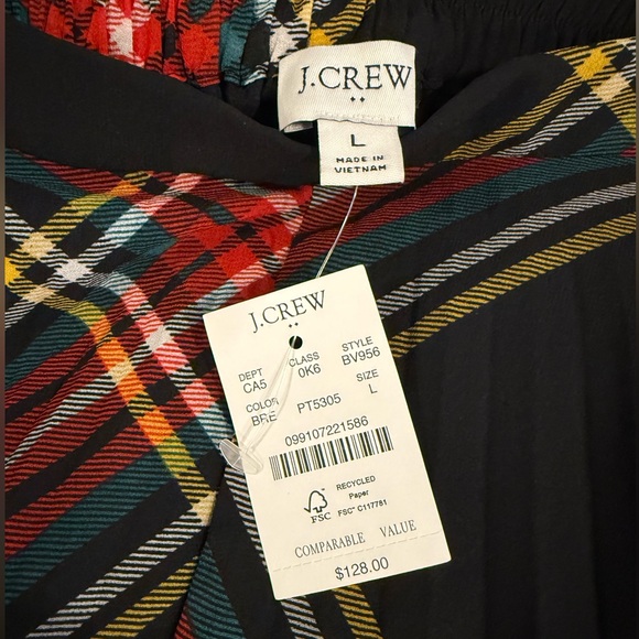 J. Crew pleated plaid tartan skirt - Picture 4 of 4